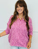 Pink Leopard Top (One Size)