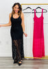Leely Lace Midi Dress (One Size & Plus)- 3 Colors