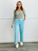 Mid Rise Draw Cord Lounge Pants (Reg.)-2 Colors