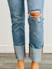 Risen Today's The Day Medium Wash Cuffed Jeans (Reg & Plus)