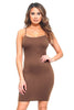 Seamless Cami Mini Dress (OS & Plus)- 6 Colors