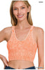 Daily Deal! Washed Padded Bra Top (Reg)