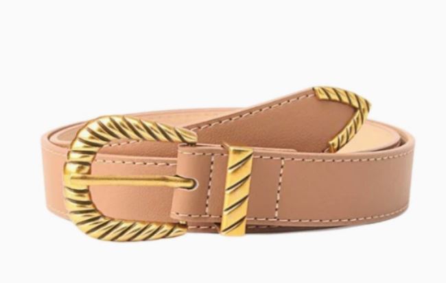 Rippled Buckle Belt-2 Colors