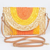 Woven Straw Envelope Bag-3 Colors