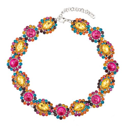Color Me Pink & Yellow Necklace