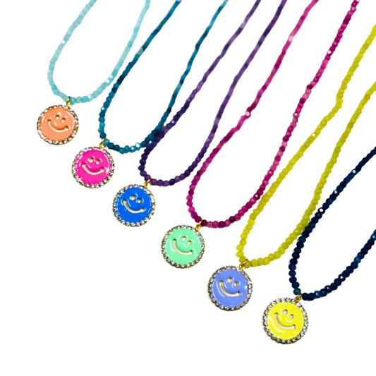 TOVA - Be Happy Necklace in Candy Crush (6 colors)