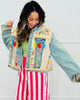 POL Denim Floral Embroidery & Tassels Denim Jacket (Reg.)