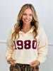 Retro Year Sweater Top (Reg & Plus)-2 Colors
