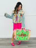 Hot Pink Pullover Back Pleat Mini Dress (Reg.)