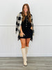 Longline Jacquard Sweater Cardigan (Reg.)-2 Colors