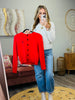Cable Knit Button Up Sweater Cardigan (Reg.) - 2 Colors