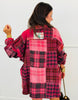 POL Cherry Multi Plaid Button Down Shirt (Reg.)