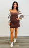 Cow Print Oversized Worker Jacket (Reg.)