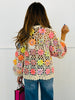Cream Floral Crochet Cardigan (Reg)