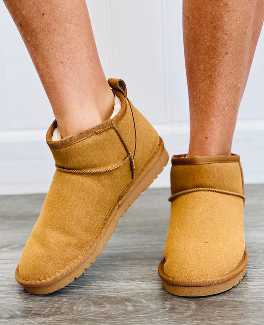 Chestnut Ultra Mini Ankle Booties
