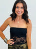 Black Lace Tube Top (Reg.)