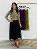 Tulle Double Layered Pleated Skirt (Reg)-3 colors