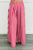 Striped Palazzo Pants (Reg. and Plus) - 5 Colors