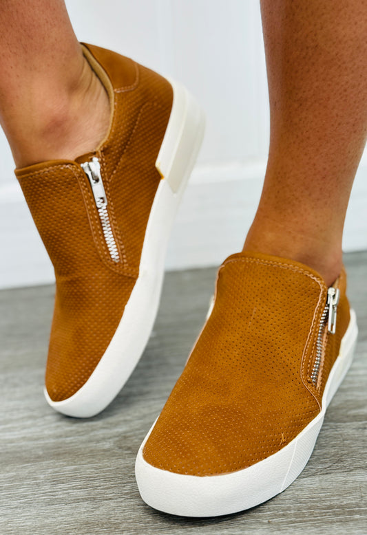 Tan City Stroll Zip Sneakers