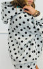 Polka Dot Hoodie Sweatshirt & Shorts Set (Reg.)