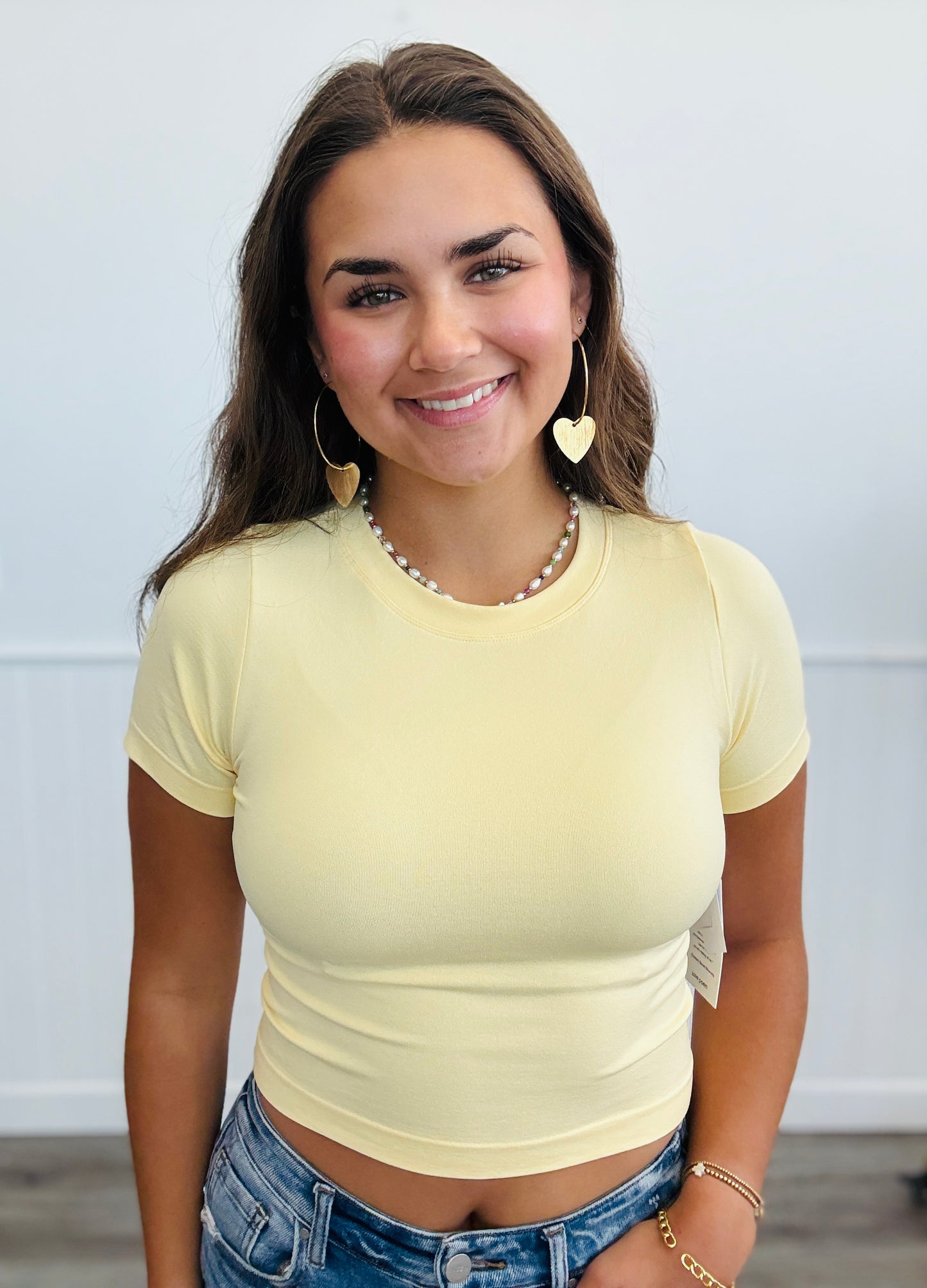 Ultra Stretch Short Sleeve Top (Reg.)- 10 Colors