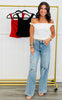 Twisted Straps Off Shoulder Top (Reg.)-3 Colors