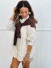 Cream Multi Striped Twofer Knit Shirt (Reg.)