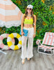 Ribbed Neon Yellow Scoop It 2-Piece (Reg.)
