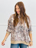 Dark Camo Long Sleeve Pullover (Reg. and Plus)