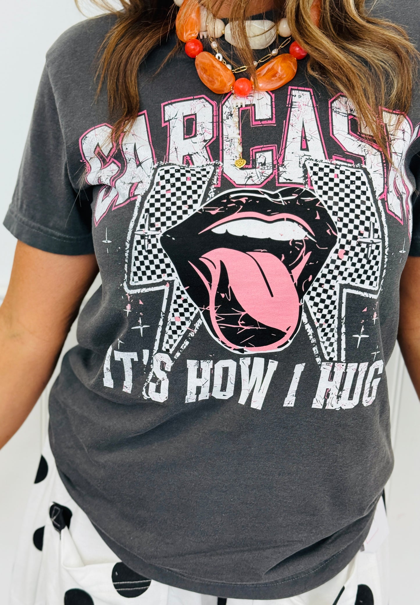 Sarcasm It's How I Hug Tee (Reg. and Plus)