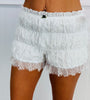 Off White Eyelet Lace Shorts (Reg.)