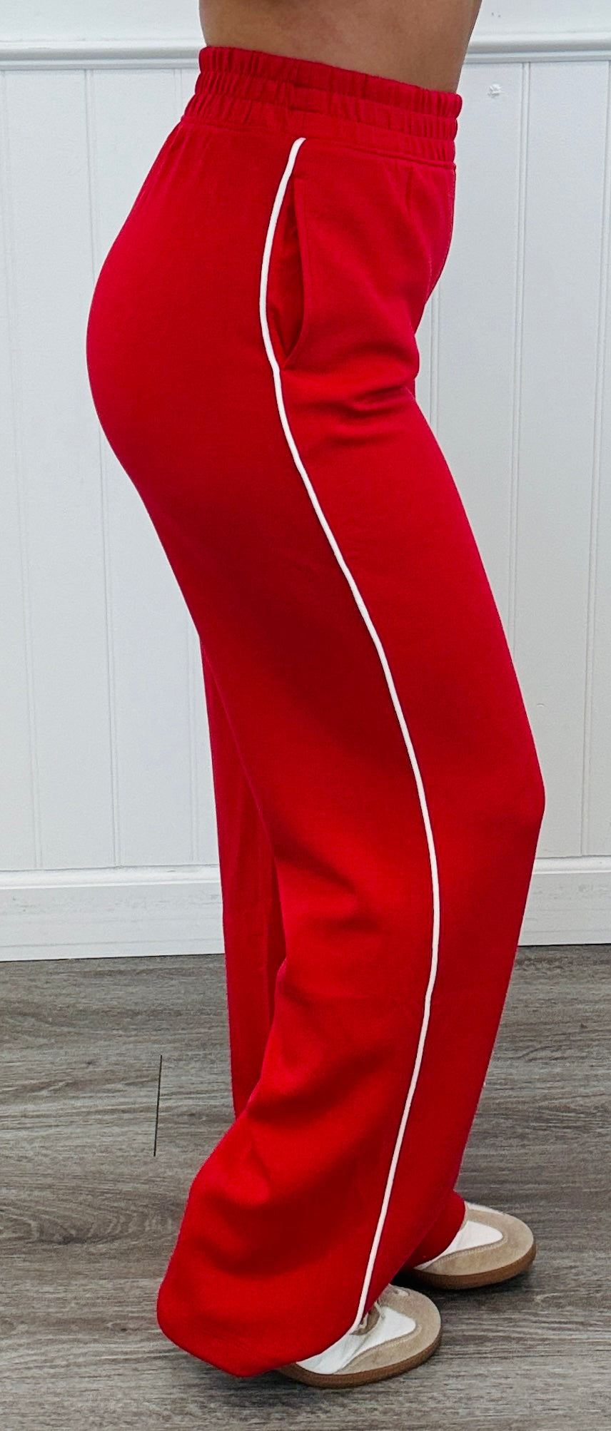 Modal Side Piping Active Pant (Reg. and Plus)-3 Colors