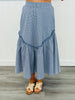 Blue Gingham Vintage Style Two Piece Set (Reg.)