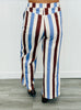 Multi Striped Wide Leg Pants (Reg.) - 3 Colors