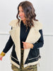 Faux Suede Fur Vest (Reg.)-2 Colors