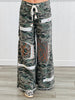 POL Olive Camo Double Gauze Patch Pants (Reg.)