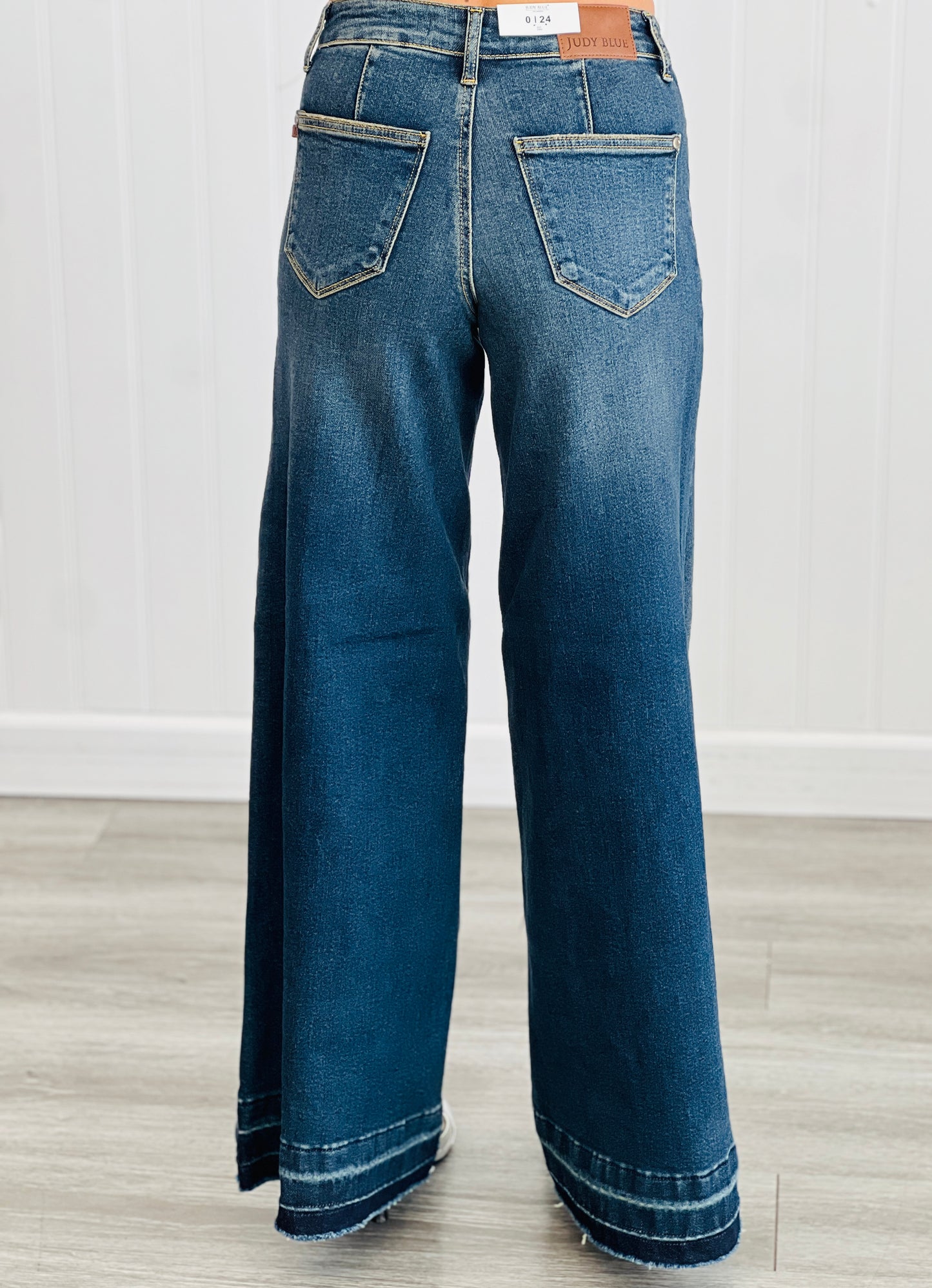 Judy Blue Denim Daze Palazzo Jeans (Reg. and Plus)