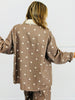 Brown/Cream Polka Dot Barn Jacket (Reg.)