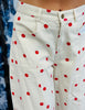 Cream/Red Polka Dot Wide Leg Pants (Reg.)