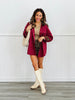 Contrast Button Down Shacket (Reg.) - 4 Colors