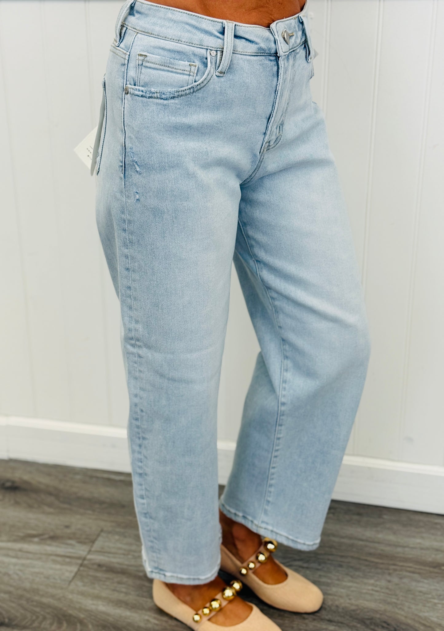 Risen Simple Moments Barrel Jeans (Reg. and Plus)