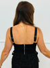 Black Crochet Geometric Tank Top (Reg & Plus)