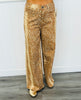 Animal Printed Denim Pants (Reg)