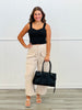 Pointelle Knit Bralette Tank Top (One Size)-2 Colors