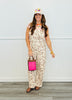 Speckled Printed Twill Overalls (Reg.)