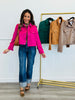 Faux Suede Jacket (Reg.)-4 Colors