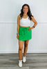 Solid Green Everyday Skort (Reg & Plus)