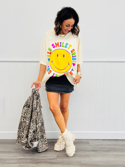 Licensed Original Smile Graphic Tee (Reg.)