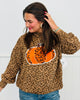 Mocha Leopard Pumpkin Graphic Sweatshirt  (Reg.)