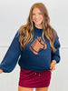 Horse Sweater Knit Top (Reg.) - 2 Colors